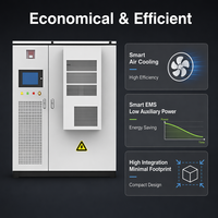 Sistema di Energia Solare Rinnovabile Inedge Power OEM per Microgrid, 50kW 100kWh/215kWh BESS Container, Accumulo Energetico Industriale e Commerciale