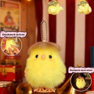 Saat Mekanizmalı Oyuncak Şeftali Papağanı İnteraktif Oyuncak Karga Kuş Toptan Satış - Product Image 6