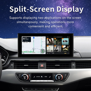 Qualcomn Android 8Core <span class=keywords><strong>4</strong></span>+64G 4Glte IPS 10.25'' Lecteur multimédia GPS de navigation radio DVD pour Audi A4L A5 S5 B8 2017-2023 - Product Image 4