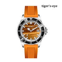 Montre de plongée de luxe pour homme, mouvement automatique japonais NH35, acier inoxydable 316L, vente en gros