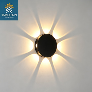 Lámpara de Pared LED Minimalista para Exteriores, Iluminación de Pasillo de Entrada, Lámpara de Cabecera para Dormitorio, Lámpara LED Impermeable IP65 - Product Image 1
