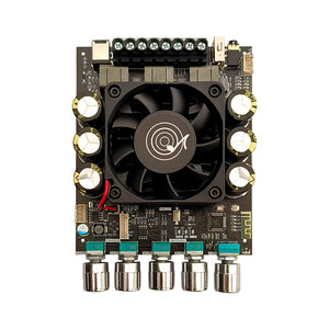 Placa de módulo amplificador de <span class=keywords><strong>altavoz</strong></span> WUZHI AUDIO <span class=keywords><strong>DAS</strong></span> A1 BT 2*160W + 220W Módulo de sonido Original TDA7498E + ADAU1701 con DSP AMP - Product Image 1
