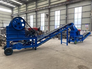 Concasseur à mâchoires portable neuf avec moteur diesel, équipement minier mobile pour pierres/roches, idéal pour la construction et le broyage de minerai - Product Image 6