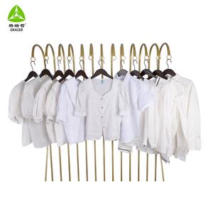 Blouses en coton blanc pour femmes Bundle Vêtements légèrement usagés Bale Corée - Product Image 3