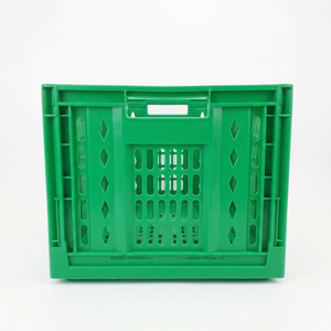 Caisse pliable en PE écologique pour le transport de poissons, crevettes, légumes et fruits - Product Image 1