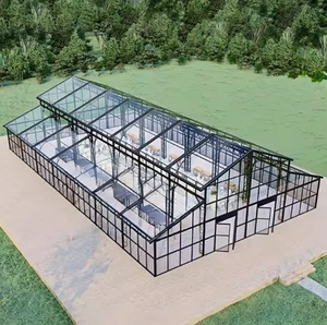 Carpa de Boda de Lujo <span class=keywords><strong>Guyun</strong></span>, Diseño de Estructura de Aluminio Negro, Carpa para Eventos tipo Atrio para 200 a 500 Personas - Product Image 5