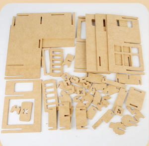บ้าน<span class=keywords><strong>ไม้</strong></span><span class=keywords><strong>สอง</strong></span><span class=keywords><strong>ชั้น</strong></span> DIY สำหรับเด็ก ของเล่นบ้านจำลอง มอนเตสซอรี่ ของเล่นเสริมพัฒนาการ ของเล่นมาใหม่ - Product Image 2