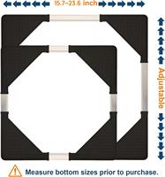 Support de réfrigérateur miniature mobile en acier inoxydable, type moderne, pour utilisation en cuisine