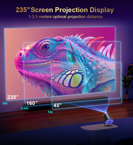 โปรเจคเตอร์พกพา JUNUO Turn1 720P HD ระบบ Android 14 ขนาดเล็ก ดีไซน์ทรงลูกบาศก์กะทัดรัด พร้อม Wi-Fi 6 สำหรับใช้งานในบ้าน - Product Image 4