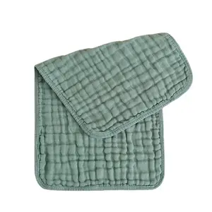 Muslin ợ vải 100% cotton lớn 20 ''x 10'' thêm mềm mại và thấm 6 gói bé ợ vải cho bé trai bé gái