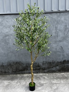 Grande Guirlande d'Olives Artificielles Décoratives d'Intérieur Faite à la Main, Luxe, Écologique, Certifiée Anti-UV pour Anniversaire - Product Image 6