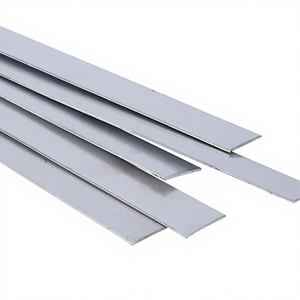 Листы из нержавеющей стали 1.4404, плоский пруток 25 x 1.5 мм, резка 0.5 м, стандарт ASTM, производство Китай - Product Image 1