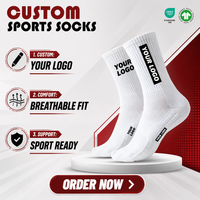 Chaussettes de football personnalisées Semelle tour épaissie Chaussettes de basket-ball noires et blanches Chaussettes de sport pour hommes Vente en gros