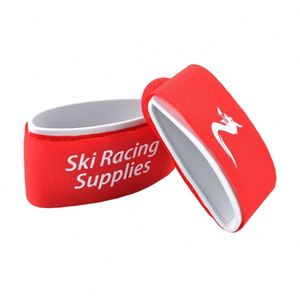 สายรัดสกีและสายรัดบินดิ้งสโนว์บอร์ดขนาด 50*450 มม. พร้อมโลโก้สั่งทำ วัสดุยาง EVA เป็นมิตรกับสิ่งแวดล้อม สายรัดสกีแบบตะขอเกี่ยวและห่วง - Product Image 3