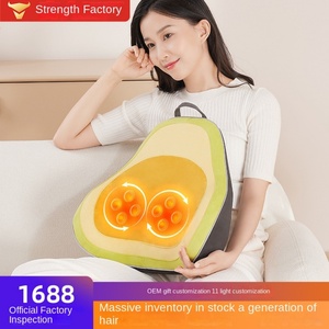 Hot Compress <b>Pad</b> Multifunctional Cervical Vertebra Charging Back Lumbar Car Neck Massage <b>Cushion</b> for Waist - Product Image 2