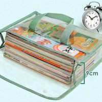 Bolsa Transparente para Estadio, Aprobada para Estadios, Organizador de Cosméticos de PVC Grande con Cierre, Bolso de Mano Transparente Impermeable para Deportes