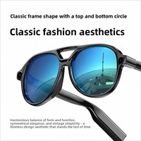 Lunettes caméra IA OEM avec caméra 8MP, traduction IA, appels et notes de réunion pour les voyages d'affaires et les marques de dispositifs connectés intelligents