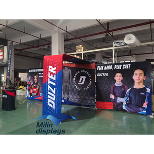 Prodotti Pop-up per la cura dell'auto da 10 piedi che espongono il tessuto di tensione della borsa dello stand modulabili per mostre espositive - Product Image 3