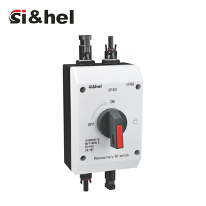 Si & hel MC4 gf40 không thấm nước IP66 năng lượng mặt trời điện điều khiển chính tải cách ly chuyển đổi hộp disconnectors cho năng lượng mặt trời hệ thống - Product Image 5