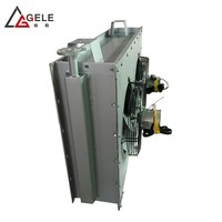 Refroidisseur à ailettes de qualité alimentaire, échange thermique stable, assure un fonctionnement continu pour les usines de transformation des céréales