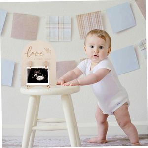 Panneau d'annonce de <span class=keywords><strong>naissance</strong></span> en bois, panneau de bienvenue pour nouveau-né, plaque de nom, panneau d'annonce de <span class=keywords><strong>naissance</strong></span> <span class=keywords><strong>personnalisé</strong></span>, <span class=keywords><strong>cadre</strong></span> <span class=keywords><strong>photo</strong></span> en bois pour bébé - Product Image 4