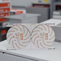 Kit de modules électroniques de contrôleur de charge de panneau solaire 12V comprenant un éclairage LED et une carte PCB