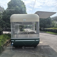 Camion de restauration mobile multifonctionnel d'extérieur : glaces, burgers, frites, café, fast-food, pizzas, snacks, hot-dogs