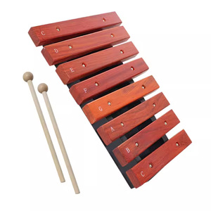 Xylophone en bois de rose à 8 tons, instrument de percussion pour bébé, vente en gros, produit très demandé - Product Image 1