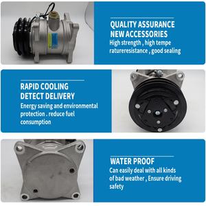 810400011 XD01A8103 Compresseur de climatisation automobile 12V pour moteur diesel ISUZU 4JB1 JMC-900 TRUCK - Product Image 4