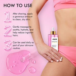 Aceite para Después del Afeitado ZLZR 100ml, Suavizante y Luminoso, Previene los Vellos Encarnados, Hidrata y Suaviza la Piel, para Mujeres - Product Image 3