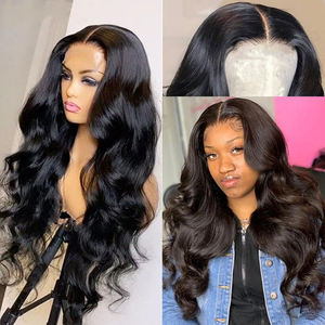 Perruques en cheveux naturels vietnamiens 13x4 Lace Front, ondulées lâches, densité 250%, longues coiffures Fumi pour femmes noires - Product Image 4