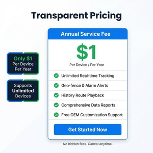 Localizzatore GPS GSM Personalizzato, Sistema di Tracciamento GPS 4G, Piattaforma APP con Personalizzazione Logo, Software di Post-Elaborazione, Software Piattaforma GPS - Product Image 2