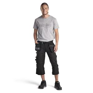 BLAKLADER - 159713439900D96 Pantalon pirate stretch Noir-PANTALON DE TRAVAIL EAN 7330509921753 PANTALON DE TRAVAIL CARGO - Product Image 3