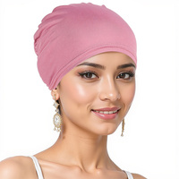 Gorro de turbante musulmán de Modal suave nuevo al por mayor gorro de turbante interior gorro de bufanda islámica sombrero indio turbante de mujer