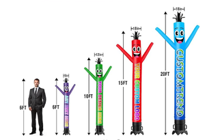 Catc đầy màu sắc <span class=keywords><strong>Inflatable</strong></span> vẫy Ống người đàn ông cho sự kiện bên PVC vũ công không khí cho khuyến mãi ngoài trời trang trí nội thất quảng cáo inflatables - Product Image 2