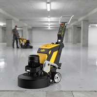 CFS CFS-868 Meuleuse de sol industrielle automatique 18500W haute puissance, contrôlée par PLC, double tension (220V/380V) pour béton et époxy