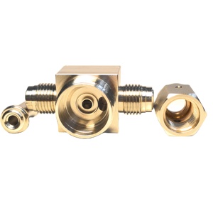 Bán buôn <span class=keywords><strong>CNC</strong></span> biến hiệu suất cao phay và biến kết hợp thép không gỉ cơ hoành van phụ kiện - Product Image 2