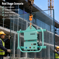 TXBF-SIMPLE-200KG-R13 Machine de levage de verre à ventouse simple de 200 kg pour l'installation de murs-rideaux – Vente en gros
