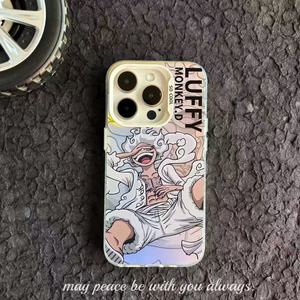 <span class=keywords><strong>Coque</strong></span> de téléphone One Piece Luffy en promotion pour <span class=keywords><strong>iPhone</strong></span> 16 15 Pro Max <span class=keywords><strong>14</strong></span> 13 12 11, protection antichoc IMD en PC - Product Image 2