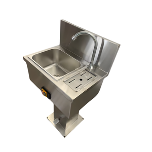 Équipement avicole automatique MD, évier de lavage des mains avec dispositif de stérilisation des couteaux, haute sécurité, 380V - Product Image 2