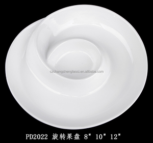 <strong>Creative</strong> Ceramic Restaurant Dinnerware-Patterned Plant Design <strong>Serving</strong> Trays for Sushi Salad Seafood Sauce Bowl Side <strong>Plate</strong> - Product Image 4