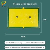 Piège à souris et rats en colle personnalisé, fourni par l'usine, pour cuisine/chambre/entrepôt/restaurant