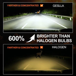 GESLLA Faro LED H4 26400 lm Sun D3s HB3 Súper Brillante, Faro LED H11 Canbus H8 H9, Luces LED <span class=keywords><strong>para</strong></span> Auto H4 9007 H7 Bombilla 80w - Product Image 6