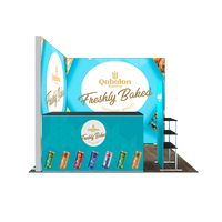 Stand d'exposition portable 10x10 en aluminium SEG, sans outil, pour salon professionnel