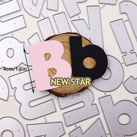 Nuovo taglio di metallo Cutter parola inglese lettera Scrapbooking artigianato muore fustellatore macchina buon natale