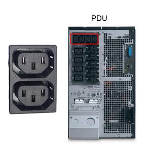 مقبس طاقة تجاري ذاتي التأريض IEC مع منفذين تيار متردد C13 C14 C15 C16 C17 C19 C20 للاستخدام الصناعي وشبكة NFC - Product Image 6