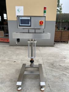 Bom Preço Vertical Automático Magnetic Glass Jar Indução Contínua Foil <span class=keywords><strong>Sealer</strong></span> Selagem Máquina para Garrafa De Plástico - Product Image 6