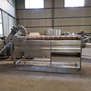 Industrial Brush Roller Washing Machine for Potato