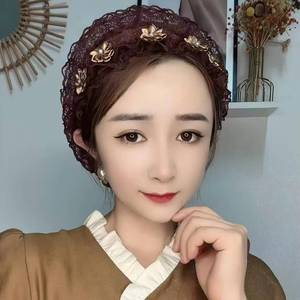 Women's Lace Beauty <b>Hat</b> - Suitable formal occasions, stylish and breathable, eco-friendly, suitable <b>for</b> all seasons - Product Image 1