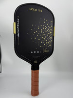 Raquette de pickleball en fibre de carbone T700 de 5e génération, noyau EPP amélioré, mousse thermopressée, finition or rétro, épaisseur 16 mm, 225-235 g